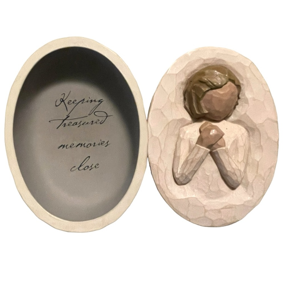 Vintage 2004 Willow Tree Remembrance Trinket Box - Picture 9 of 9